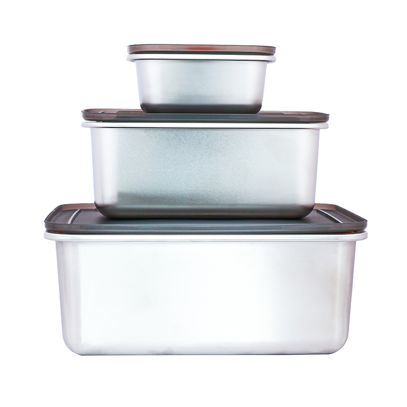 detail of 250ml/1L/2900ml 不锈钢烤箱安全餐盘食品容器